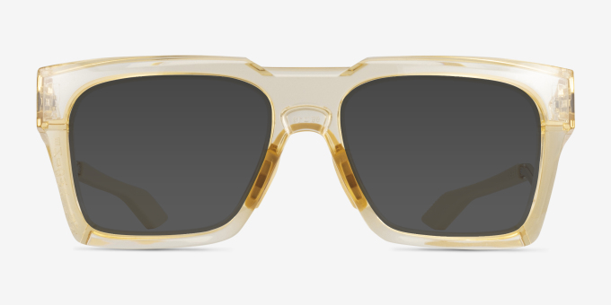 Oakley OX8190 Enigma Ink Transparent Warm Beige MetalEyeglass Frames from EyeBuyDirect, with Tinted Lenses