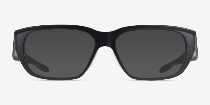 Oakley Upturn Satin Black PlastiqueMontures de lunettes de vue d'EyeBuyDirect, Avec des Verres Teintés