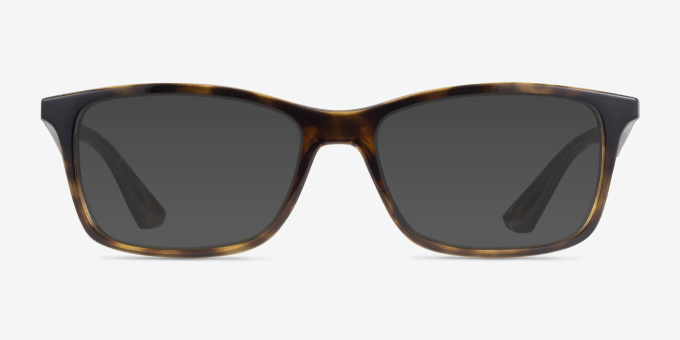 Ray-Ban RB7047 Écailles PlastiqueMontures de lunettes de vue d'EyeBuyDirect, Avec des Verres Teintés