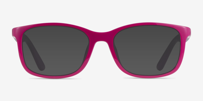 Ray-Ban RB1644 Fucsia On Rubber Violet Alternative MaterialsEyeglass Frames from EyeBuyDirect, with Tinted Lenses