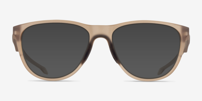 Oakley Admission Matte Sepia PlastiqueMontures de lunettes de vue d'EyeBuyDirect, Avec des Verres Teintés