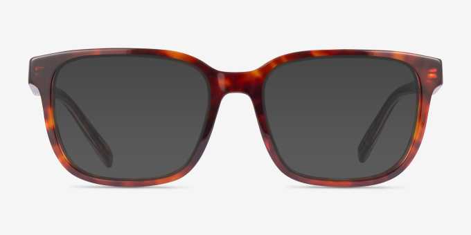 Coach HC6291U Walnut Tortoise AcetateEyeglass Frames from EyeBuyDirect, with Tinted Lenses