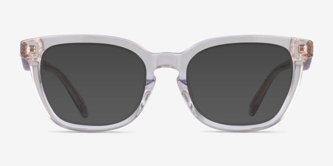 Coach HC6288U Transparent Gray AcetateEyeglass Frames from EyeBuyDirect, with Tinted Lenses
