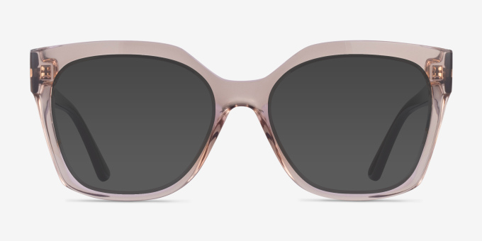 Vogue Eyewear VO5691 Transparent Brown PlasticEyeglass Frames from EyeBuyDirect, with Tinted Lenses