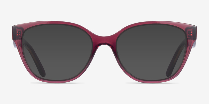 Vogue Eyewear VO5712 Transparent Purple PlastiqueMontures de lunettes de vue d'EyeBuyDirect, Avec des Verres Teintés