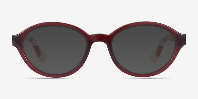 Vogue Eyewear VY2043 Transparent Red PlasticEyeglass Frames from EyeBuyDirect, with Tinted Lenses