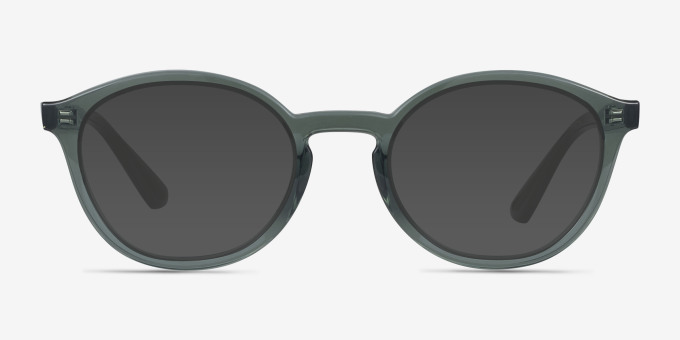 Vogue Eyewear VY2044 Transparent Mallard Green PlasticEyeglass Frames from EyeBuyDirect, with Tinted Lenses