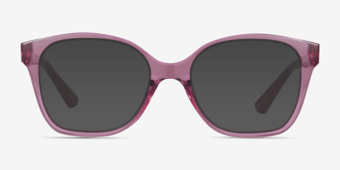 Vogue Eyewear VY2045 Transparent Purple Red PlasticEyeglass Frames from EyeBuyDirect, with Tinted Lenses