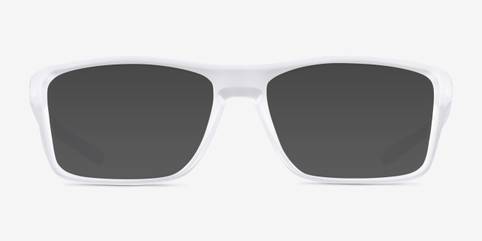 Oakley Rafter Matte Clear PlastiqueMontures de lunettes de vue d'EyeBuyDirect, Avec des Verres Teintés