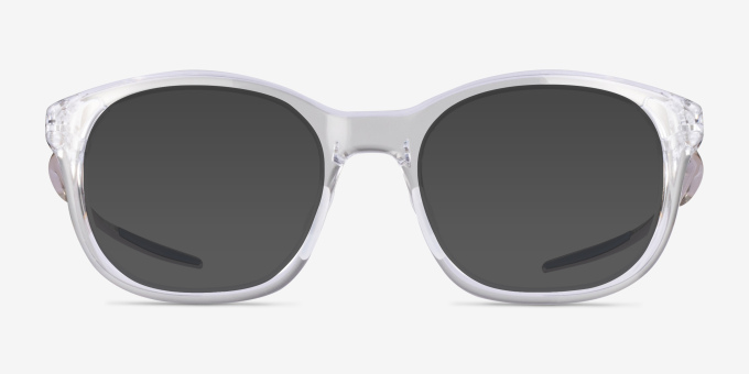 Oakley Neoture Polished Clear PlastiqueMontures de lunettes de vue d'EyeBuyDirect, Avec des Verres Teintés