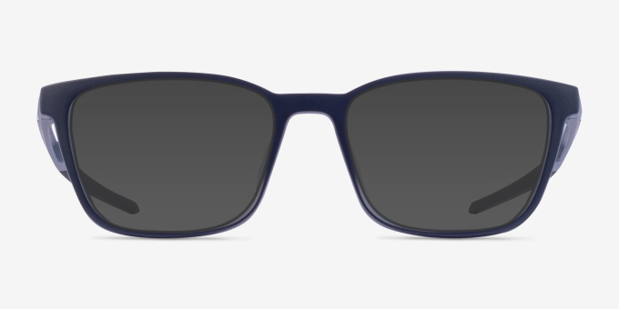 Oakley Thinboard Satin Universe Blue PlastiqueMontures de lunettes de vue d'EyeBuyDirect, Avec des Verres Teintés