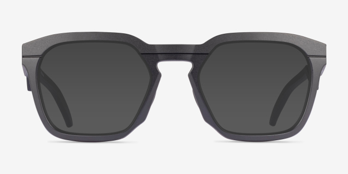 Oakley Hstn Sq Rx Satin Black PlasticEyeglass Frames from EyeBuyDirect, with Tinted Lenses