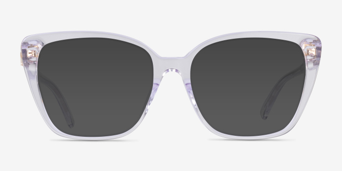 Michael Kors MK4110U Avila Clear Transparent Alternative MaterialsEyeglass Frames from EyeBuyDirect, with Tinted Lenses