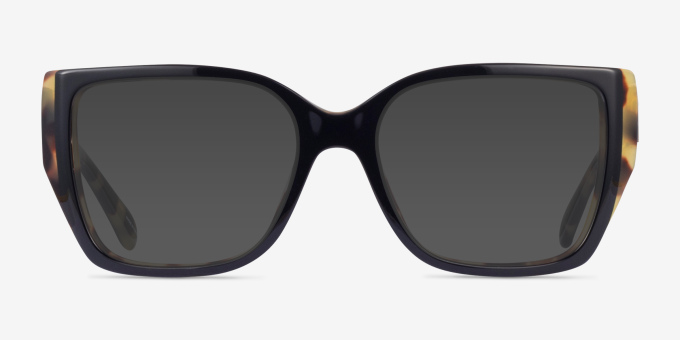 Michael Kors MK4115U Castello Black Amber Tortoise AcetateEyeglass Frames from EyeBuyDirect, with Tinted Lenses