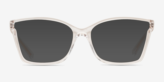 Michael Kors MK4058 Caracas Transparent MetalEyeglass Frames from EyeBuyDirect, with Tinted Lenses