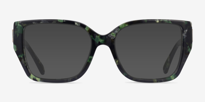 Michael Kors MK4115U Castello Amazon Green Tortoise AcetateEyeglass Frames from EyeBuyDirect, with Tinted Lenses