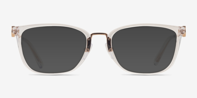 Michael Kors MK4054 Captiva Transparent MetalEyeglass Frames from EyeBuyDirect, with Tinted Lenses