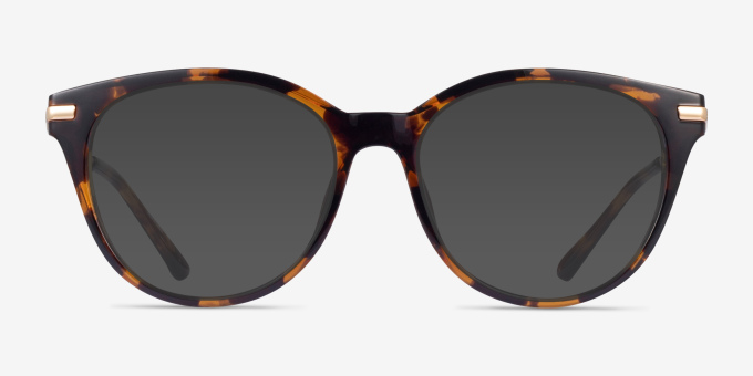 Michael Kors MK4135U Tortola Dark Tortoise MetalEyeglass Frames from EyeBuyDirect, with Tinted Lenses