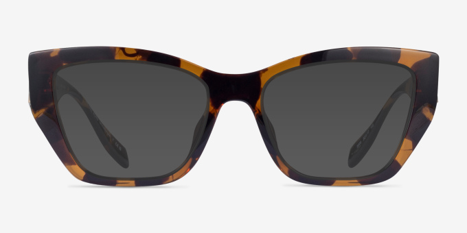 Michael Kors MK4149U Puglia Écaille Noire PlastiqueMontures de lunettes de vue d'EyeBuyDirect, Avec des Verres Teintés