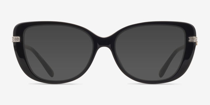 Michael Kors MK4125BU Formenters Black AcetateEyeglass Frames from EyeBuyDirect, with Tinted Lenses