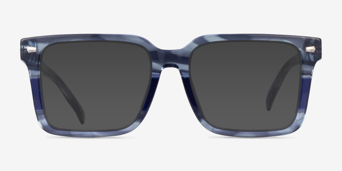 Michael Kors MK4121U Mosel Blue Horn AcétateMontures de lunettes de vue d'EyeBuyDirect, Avec des Verres Teintés