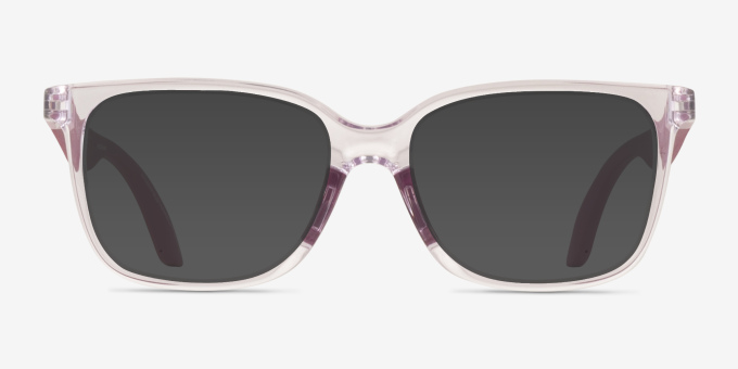Emporio Armani EK3006 Shiny Transparent Pink PlasticEyeglass Frames from EyeBuyDirect, with Tinted Lenses