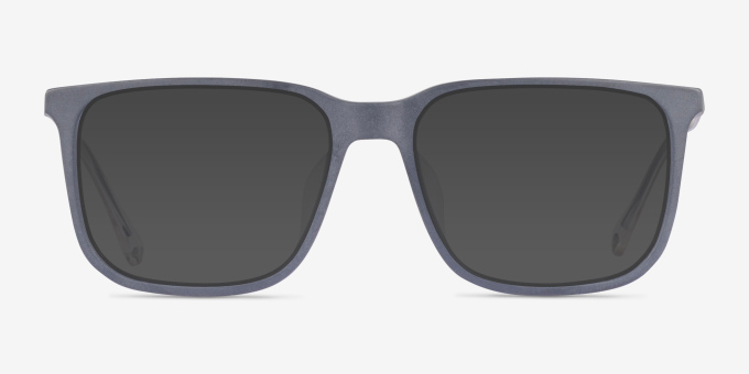 Armani Exchange AX3119F Matte Blue MetalEyeglass Frames from EyeBuyDirect, with Tinted Lenses