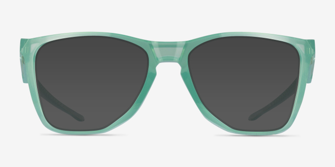 Oakley The Cut Polished Trans Jade PlastiqueMontures de lunettes de vue d'EyeBuyDirect, Avec des Verres Teintés