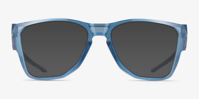 Oakley The Cut Polished Trans Stonewash PlasticEyeglass Frames from EyeBuyDirect, with Tinted Lenses