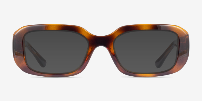 Vogue Eyewear VO5568 Écaille Noire PlastiqueMontures de lunettes de vue d'EyeBuyDirect, Avec des Verres Teintés