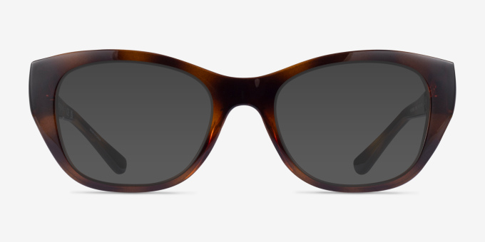 Vogue Eyewear VO5569 Écaille Noire PlastiqueMontures de lunettes de vue d'EyeBuyDirect, Avec des Verres Teintés