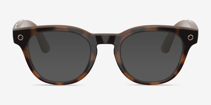 Ray-Ban Meta Scriber Optics (Gen 2) Havana Plastic from EyeBuyDirect, with Tinted Lenses