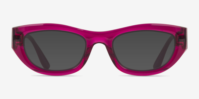 Vogue Eyewear VO5610B Transparent Fuchsia PlasticEyeglass Frames from EyeBuyDirect, with Tinted Lenses