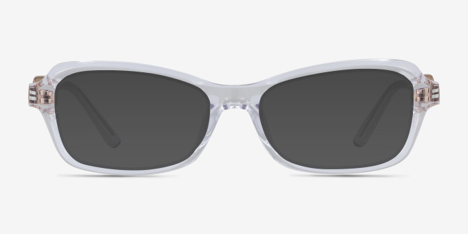 Michael Kors MK4182U Hakone Clear AcetateEyeglass Frames from EyeBuyDirect, with Tinted Lenses