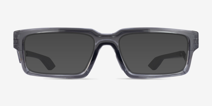 Oakley Enigma Echo Gray Shadow PlasticEyeglass Frames from EyeBuyDirect, with Tinted Lenses