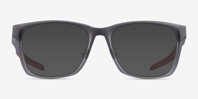 Oakley Paracord RX Satin Gray Smoke PlasticEyeglass Frames from EyeBuyDirect, with Tinted Lenses