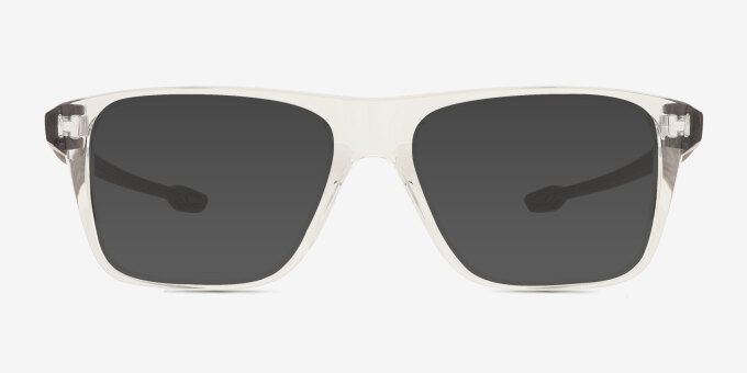 Oakley Bunt Polished Clear PlastiqueMontures de lunettes de vue d'EyeBuyDirect, Avec des Verres Teintés