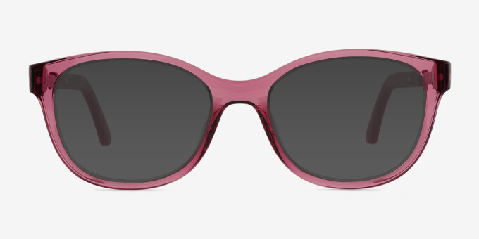 Vogue Eyewear VY2049 Transparent Dark Rose PlastiqueMontures de lunettes de vue d'EyeBuyDirect, Avec des Verres Teintés