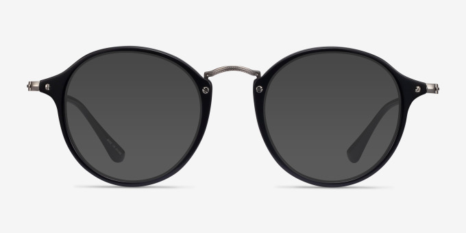 Ray-Ban RB2447V Black PlasticEyeglass Frames from EyeBuyDirect, with Tinted Lenses