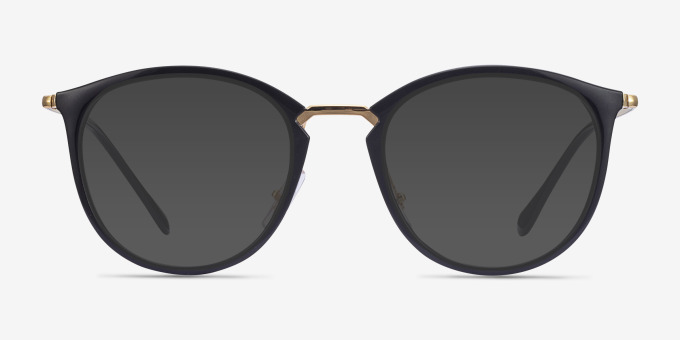 Ray-Ban RB7140 Black Gold Plastic, MetalEyeglass Frames from EyeBuyDirect, with Tinted Lenses