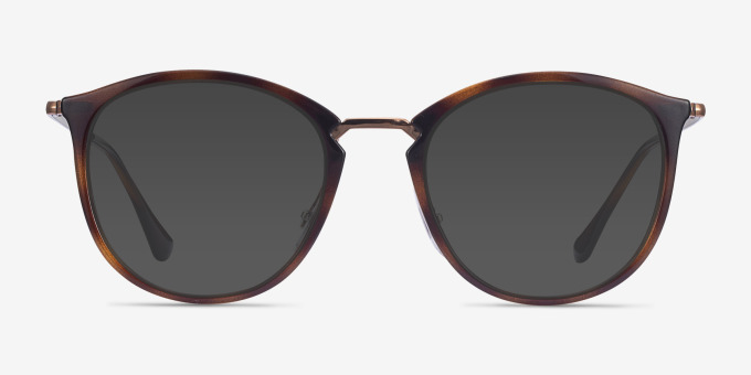 Ray-Ban RB7140 Tortoise Plastic, MetalEyeglass Frames from EyeBuyDirect, with Tinted Lenses