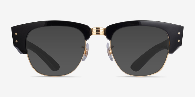 Ray-Ban RB0316V Black Gold PlasticEyeglass Frames from EyeBuyDirect, with Tinted Lenses