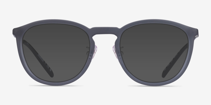 ARNETTE Tiki Transparent Gray MetalEyeglass Frames from EyeBuyDirect, with Tinted Lenses