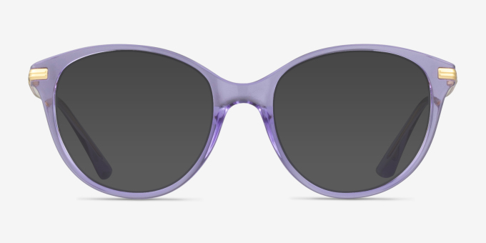 Vogue Eyewear VO5423 Transparent Violet MetalEyeglass Frames from EyeBuyDirect, with Tinted Lenses
