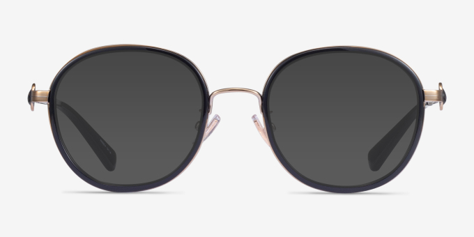 Coach HC5129 Black Gold AcetateEyeglass Frames from EyeBuyDirect, with Tinted Lenses
