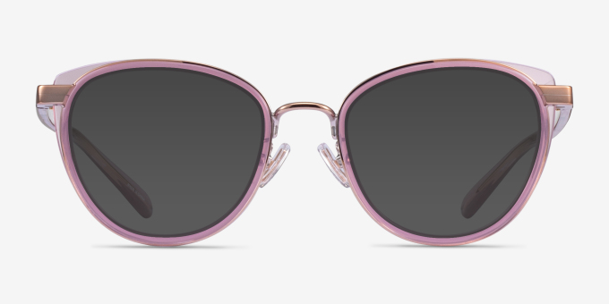 Coach HC5154 Transparent Pink AcetateEyeglass Frames from EyeBuyDirect, with Tinted Lenses