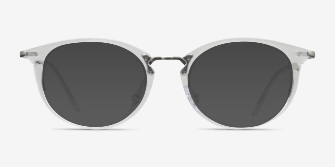 Ray-Ban RB7255 Clear PlasticEyeglass Frames from EyeBuyDirect, with Tinted Lenses