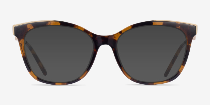 Michael Kors MK4076U Rome Dark Tortoise MetalEyeglass Frames from EyeBuyDirect, with Tinted Lenses