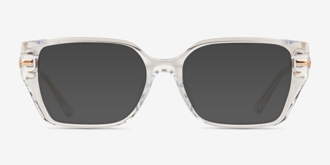 Michael Kors MK4134U Crete Clear Plastic, MetalEyeglass Frames from EyeBuyDirect, with Tinted Lenses
