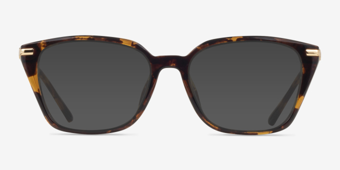 Michael Kors MK4133D Hainan Dark Tortoise Plastic, MetalEyeglass Frames from EyeBuyDirect, with Tinted Lenses